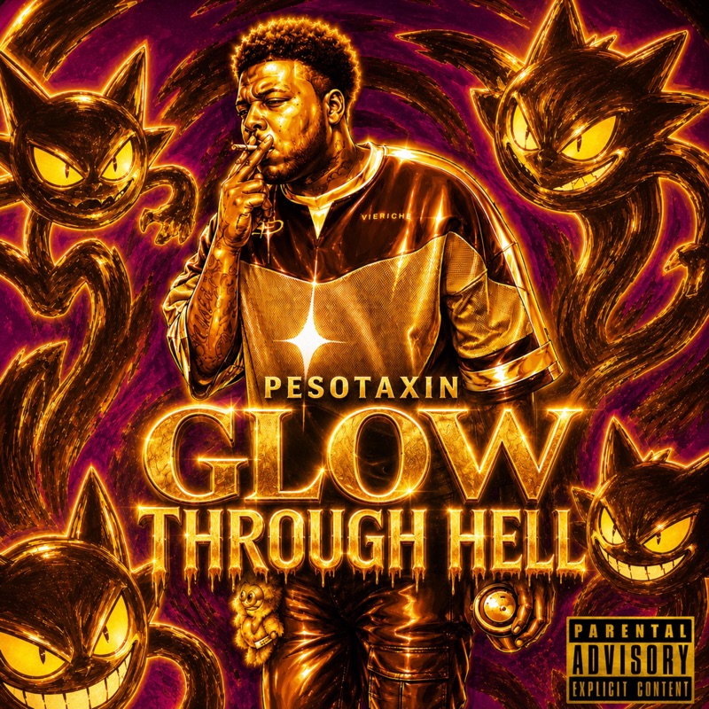 Glow Through Hell - Single cover